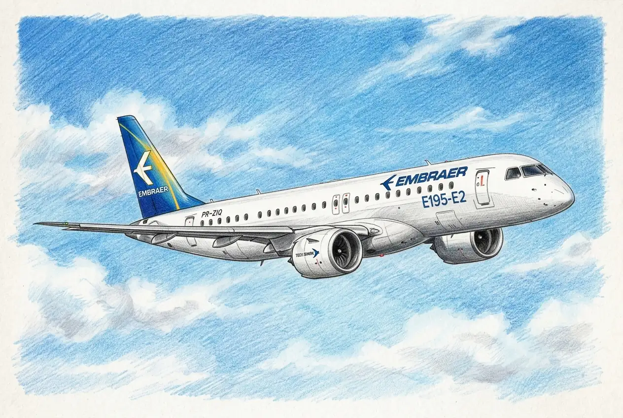 Embraer Backlog Hits Record $34.5 Billion, Driven by Commercial Jet Orders