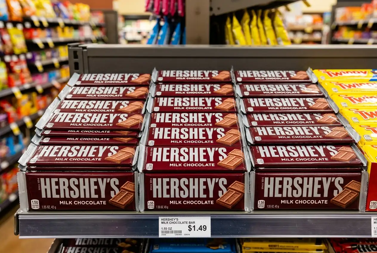 Hershey's third quarter 2026 earnings beat expectations as 11% pricing gain offsets volume decline