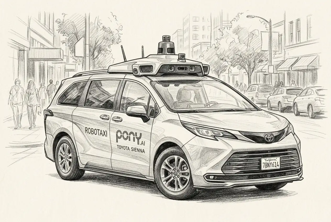 Pony.ai Launches Seventh-Generation Robotaxi Service in Manchester
