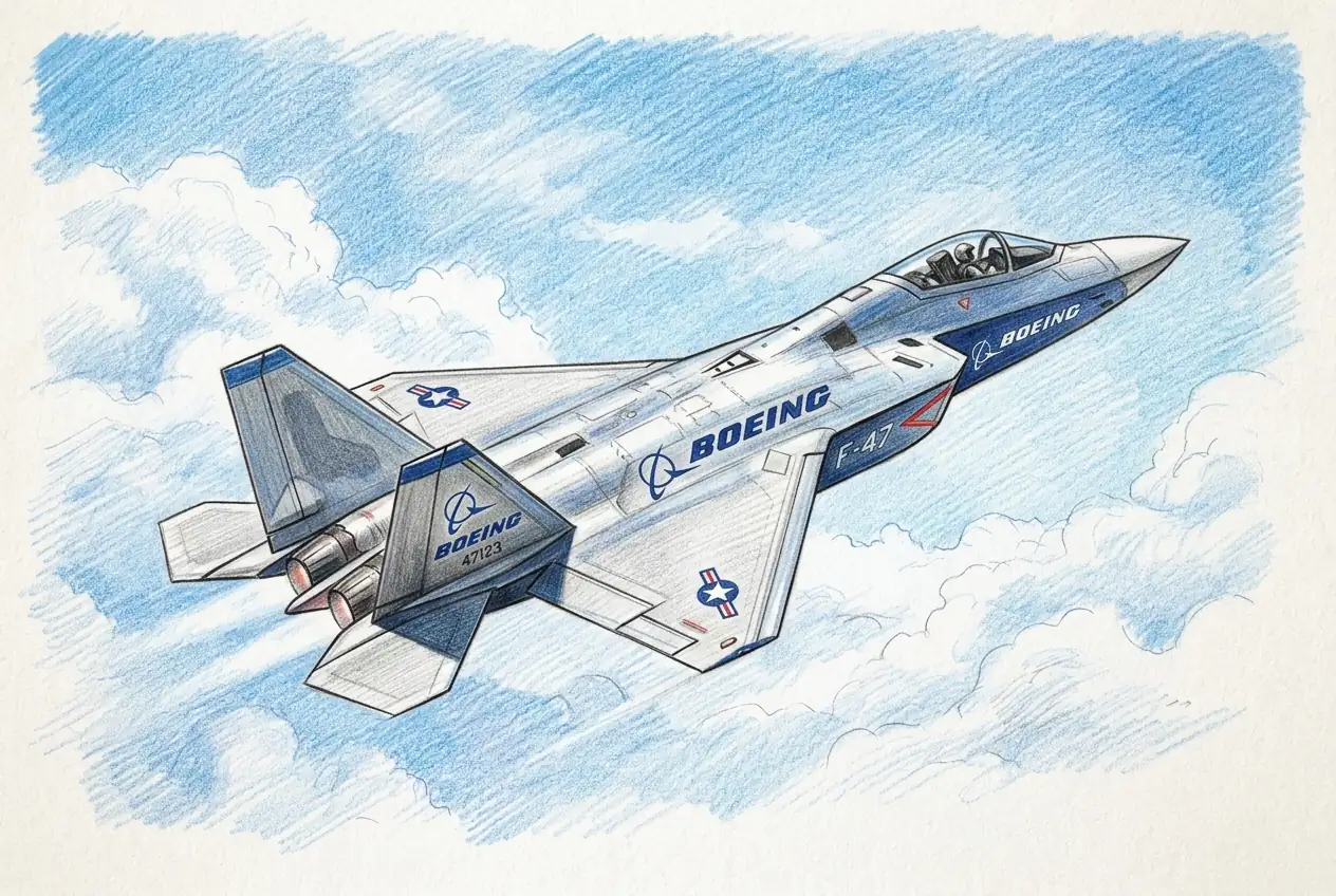 Boeing Accelerates Secret F-47 Fighter with $5B Funding, Aiming for 2028
