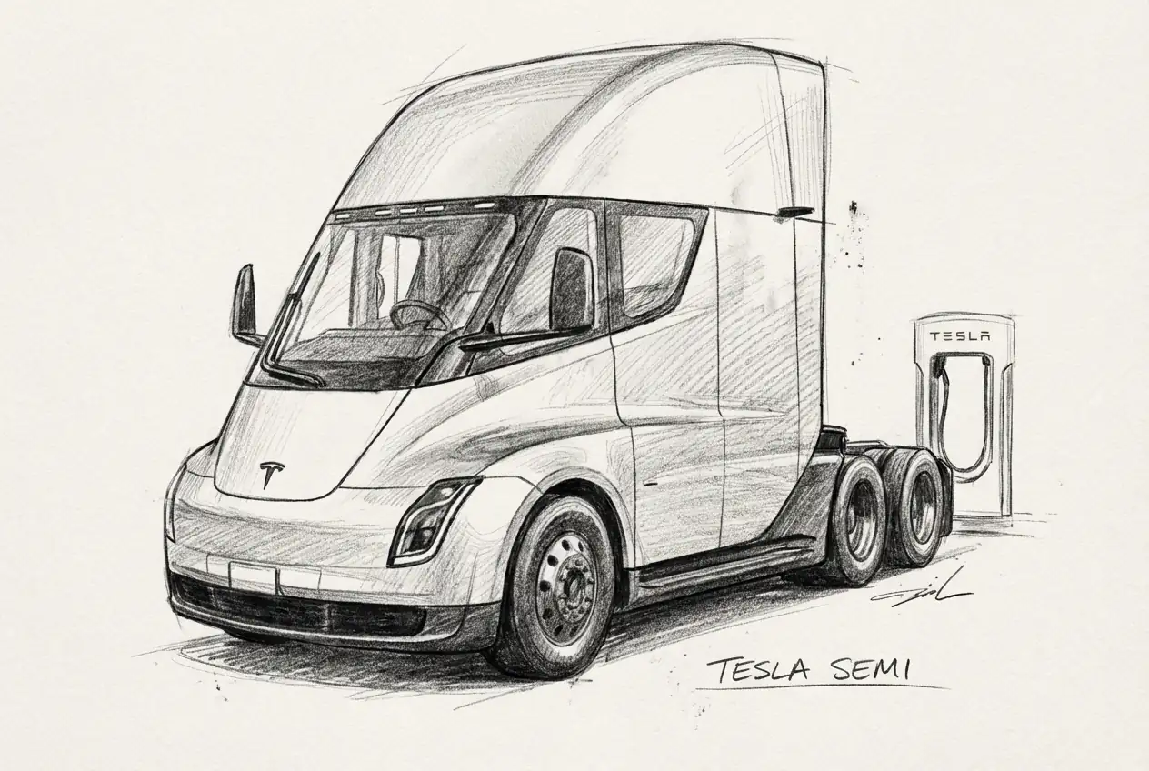 Tesla Delivers First Semi Trucks, Targeting 50,000 Annual Production